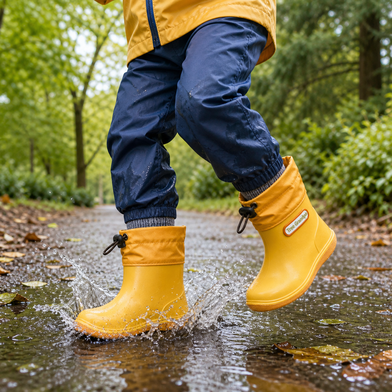 Adjustable Toddler Rain Boots